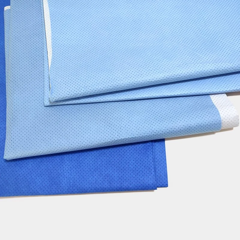 PE Film Laminated High Absrobent Non Woven for Surgical Instrument Tablecloth