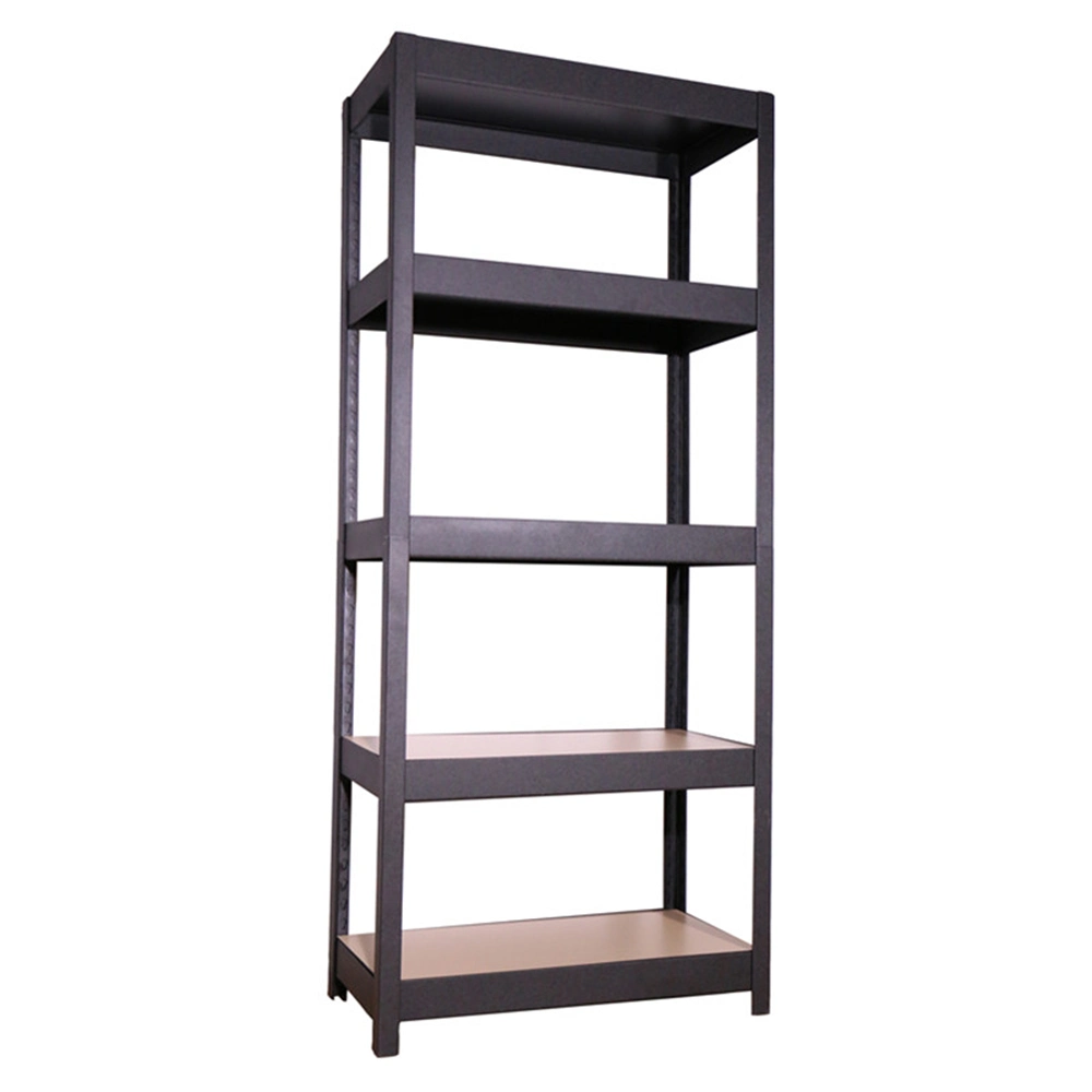 Gorila Negro Boltless Rack estanterías remache Corea Ligeros Rack con placa MDF