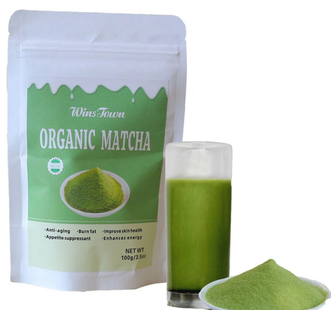 Free Samples Customized Organic Green Tea Extract Matcha Tea Slim Powder