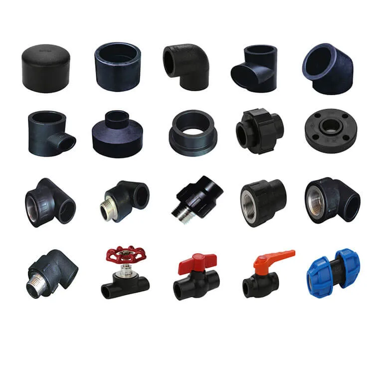 High Pressure Poly Pipe Fittings Polyethylene Pipe and Fittings Poly Pipe Elbow Connector