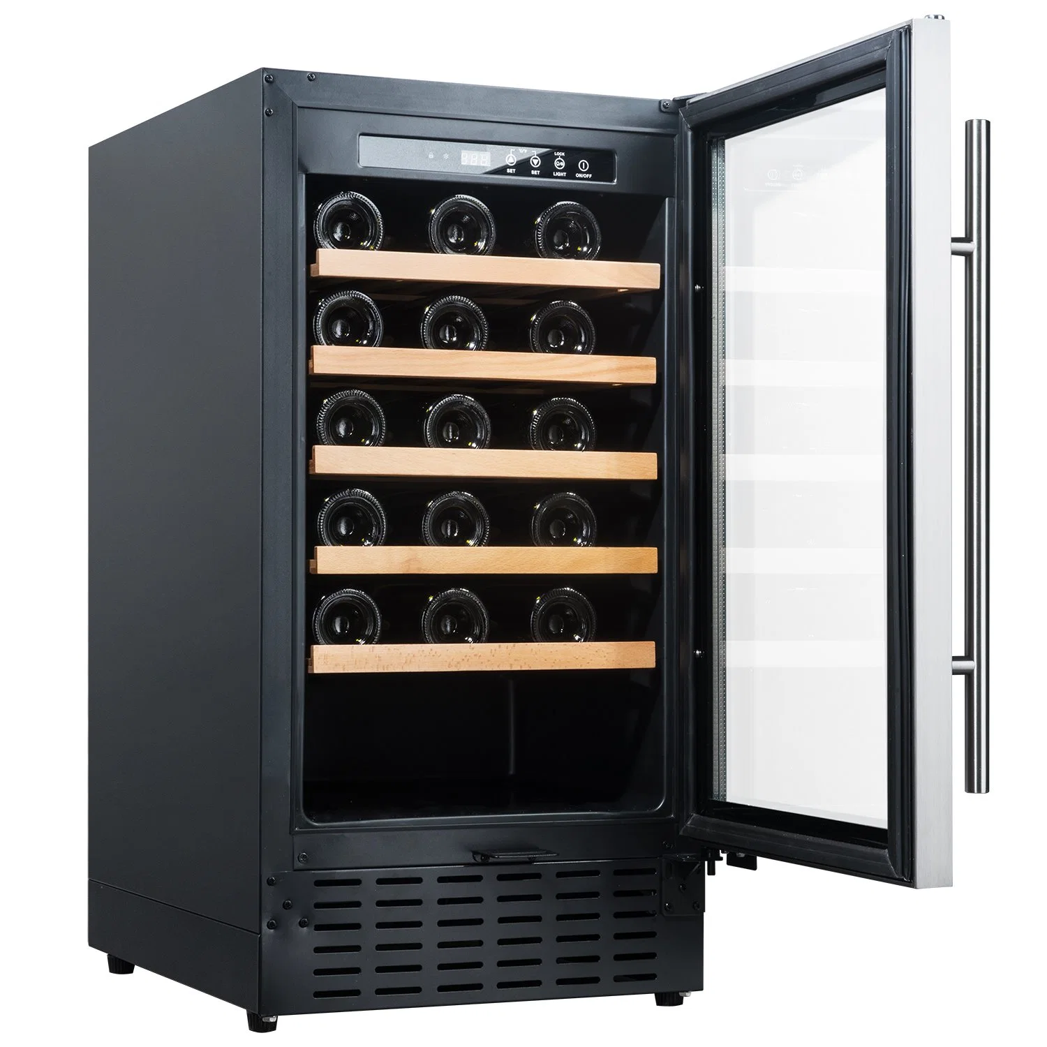 34 Bottles 95 Liters Built in or Freestanding Household Wine Cooler