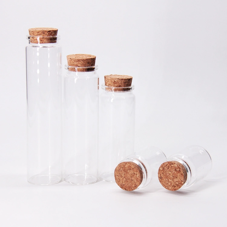 Borosilicate Glass Jars Food Canning Jars Glass Wishing Bottle Borosilicate Glass Vials