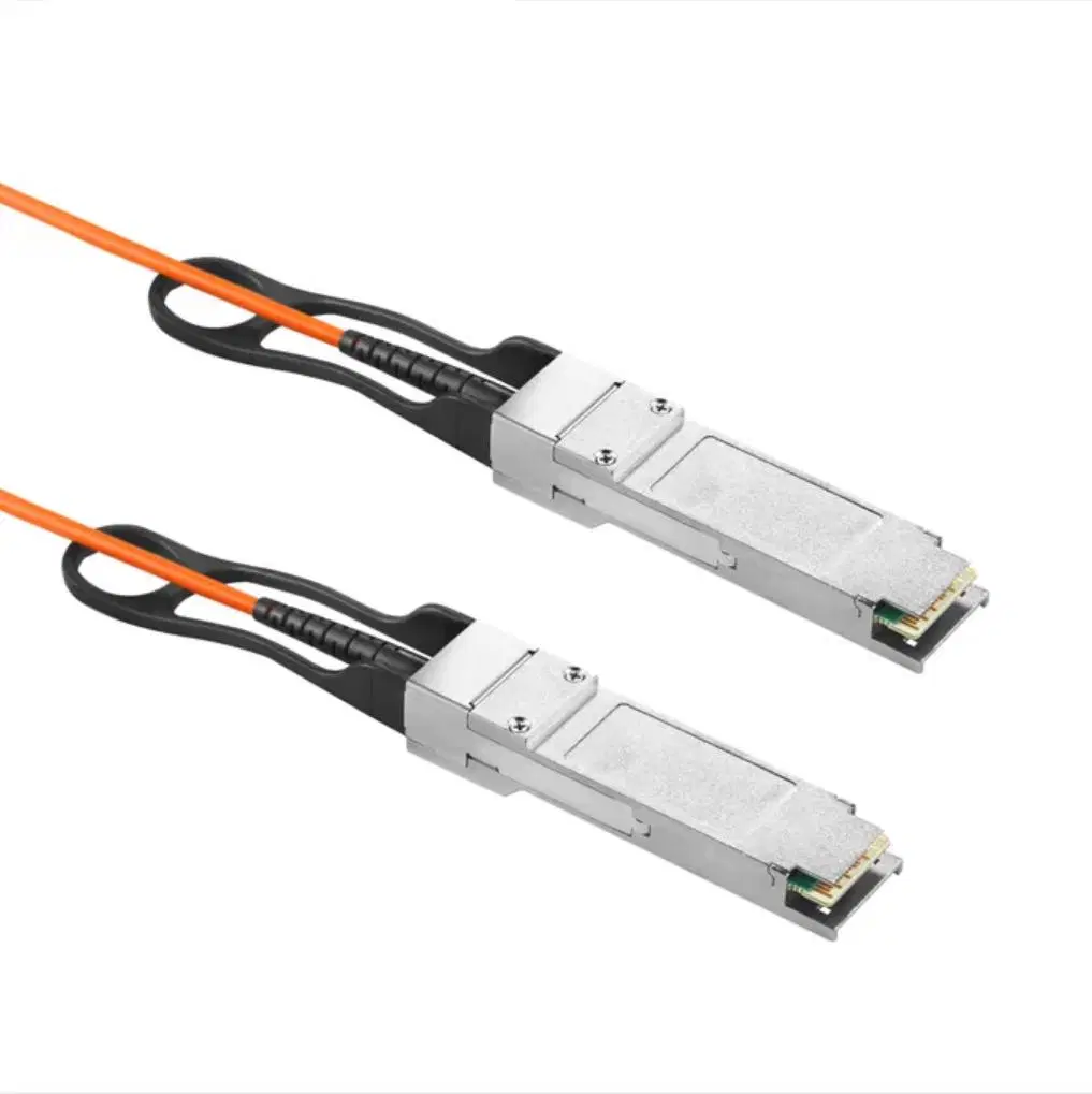 La AOC de red 40g compatibles Qsfp+ Aoc Cable Óptico activo