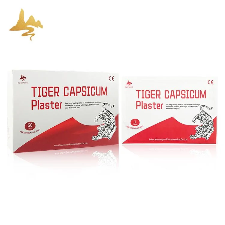 Factory Price Natural Herbal Extract Pain Relief Capsaicin White Tiger Plaster