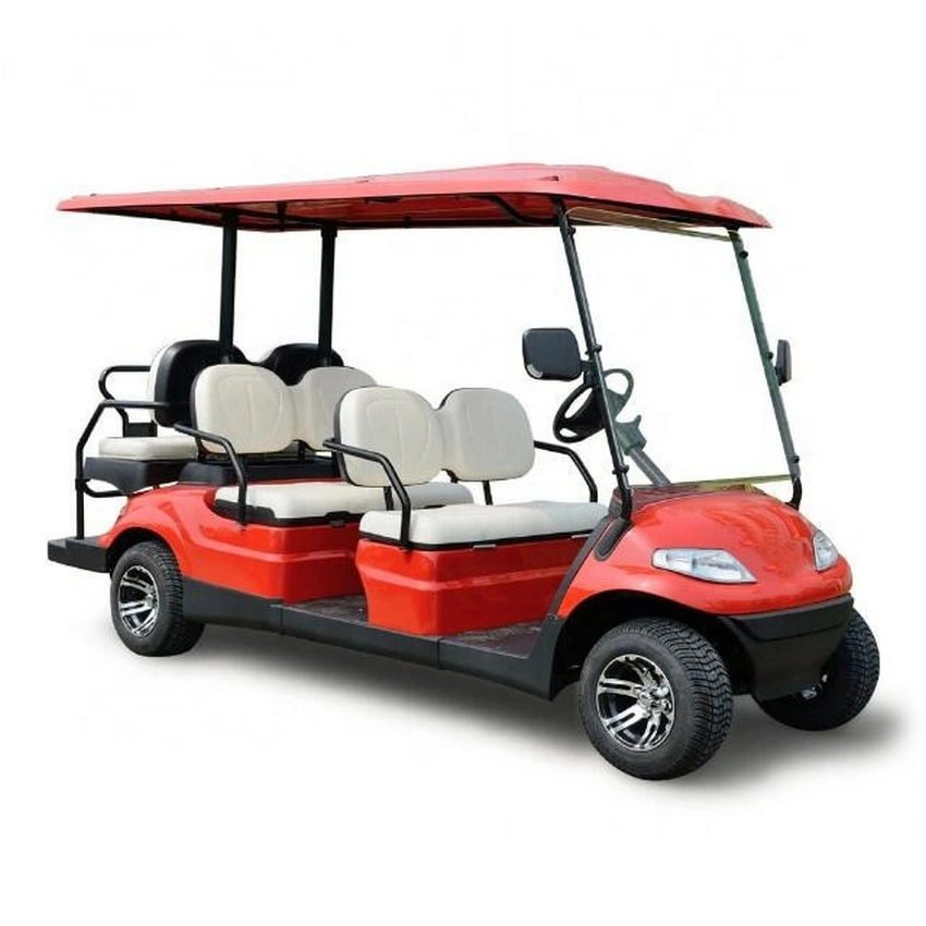 Golf Car Electric Buggy ISO Certificado 6 asientos Go Kart