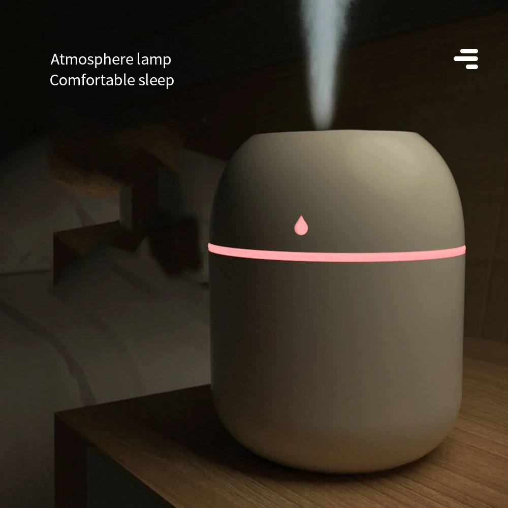 Color Egg Air Humidifier Purifier Aromatherapy Home Room Air Oil Diffuser Machine