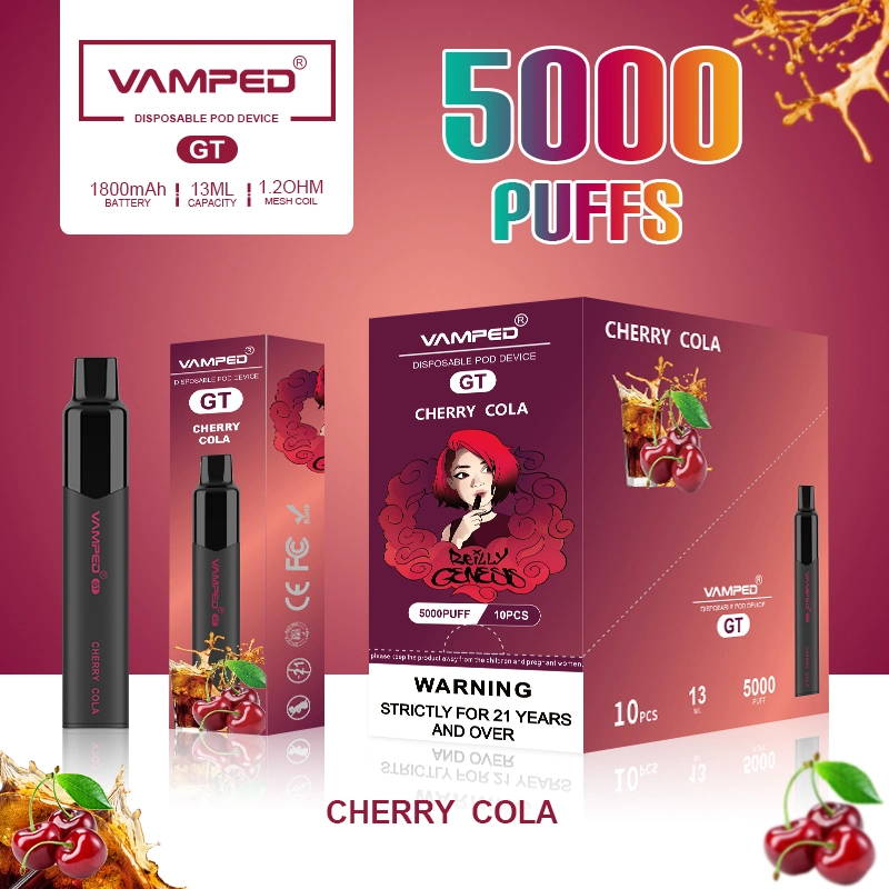 2023 Nuevo Vape desechables baratos 5000 inhalaciones Vape electrónica original de fábrica E precio Mayorista/Proveedor de cigarrillos vaporizador desechables