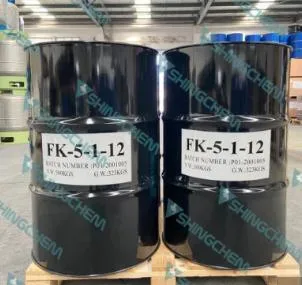 Gás refrigerante extintor Fk5112 CAS n.o 756-13-8 pureza elevada 99.9% FK-5-1-12 incêndio Extinguishant Fk5112