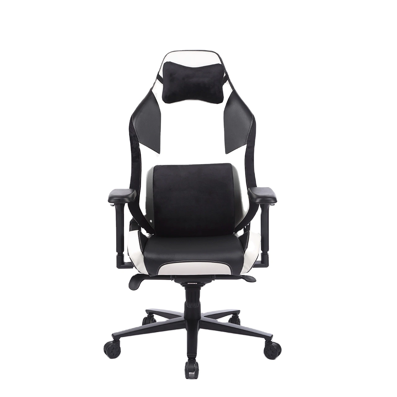 White Computer Gaming Chair Chair Memory Foam Headrest PC Gaming Chair Molded Foam Luxury Gaming Chair