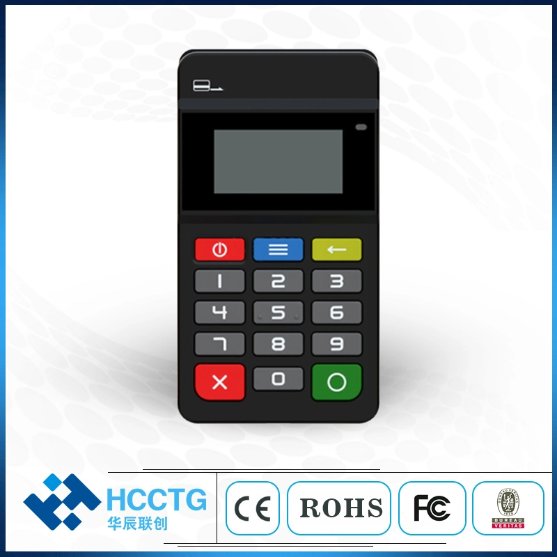 PCI EMV L1&L2 Certified Bluetooth Payment POS Terminal Supporting Msr Contact Contactless Card (HTY711)