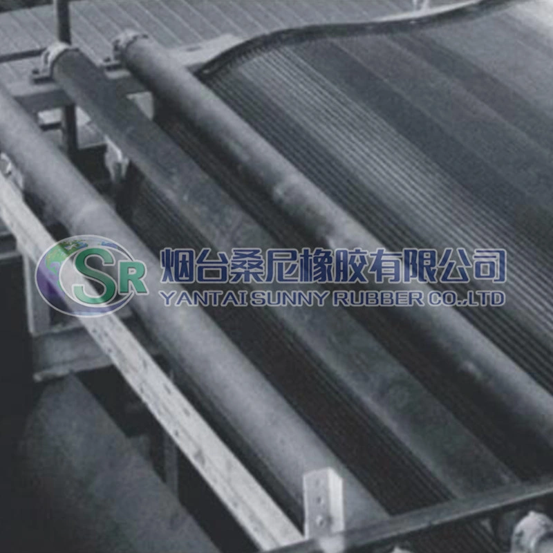 Vacuum Filter Rubber Conveyor Belt for Alkali Resistant Solid-Liquid Separation Device Used in Chemical Industry