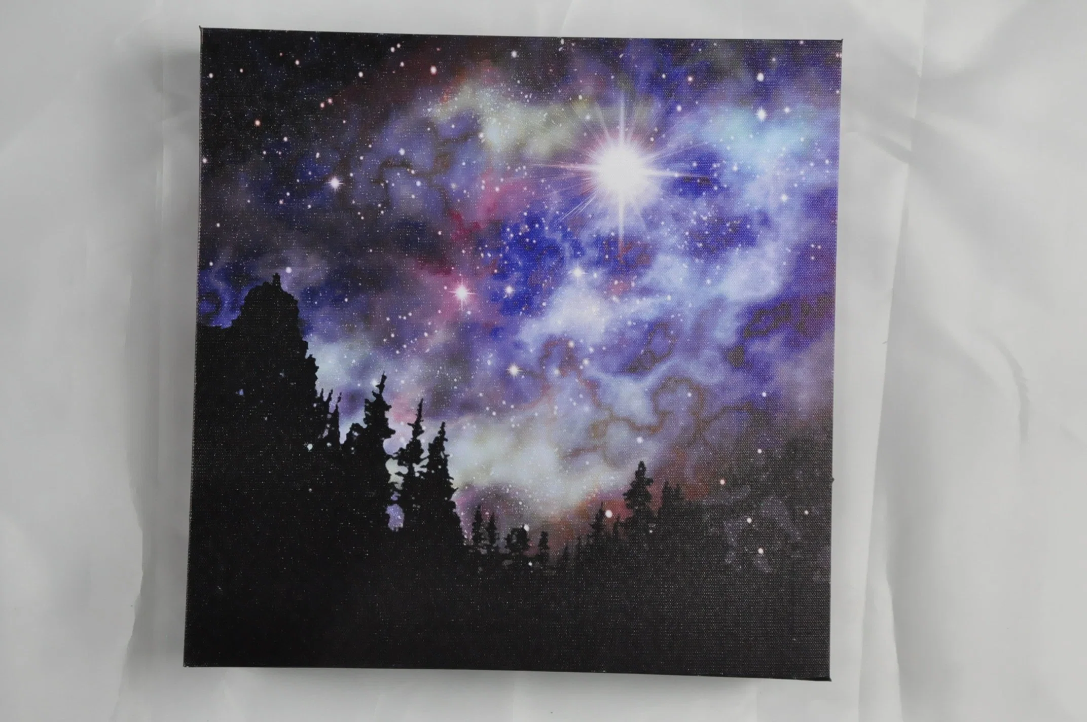 Night Sky Art Picture Living Room Decoration Advanced Customization Painting