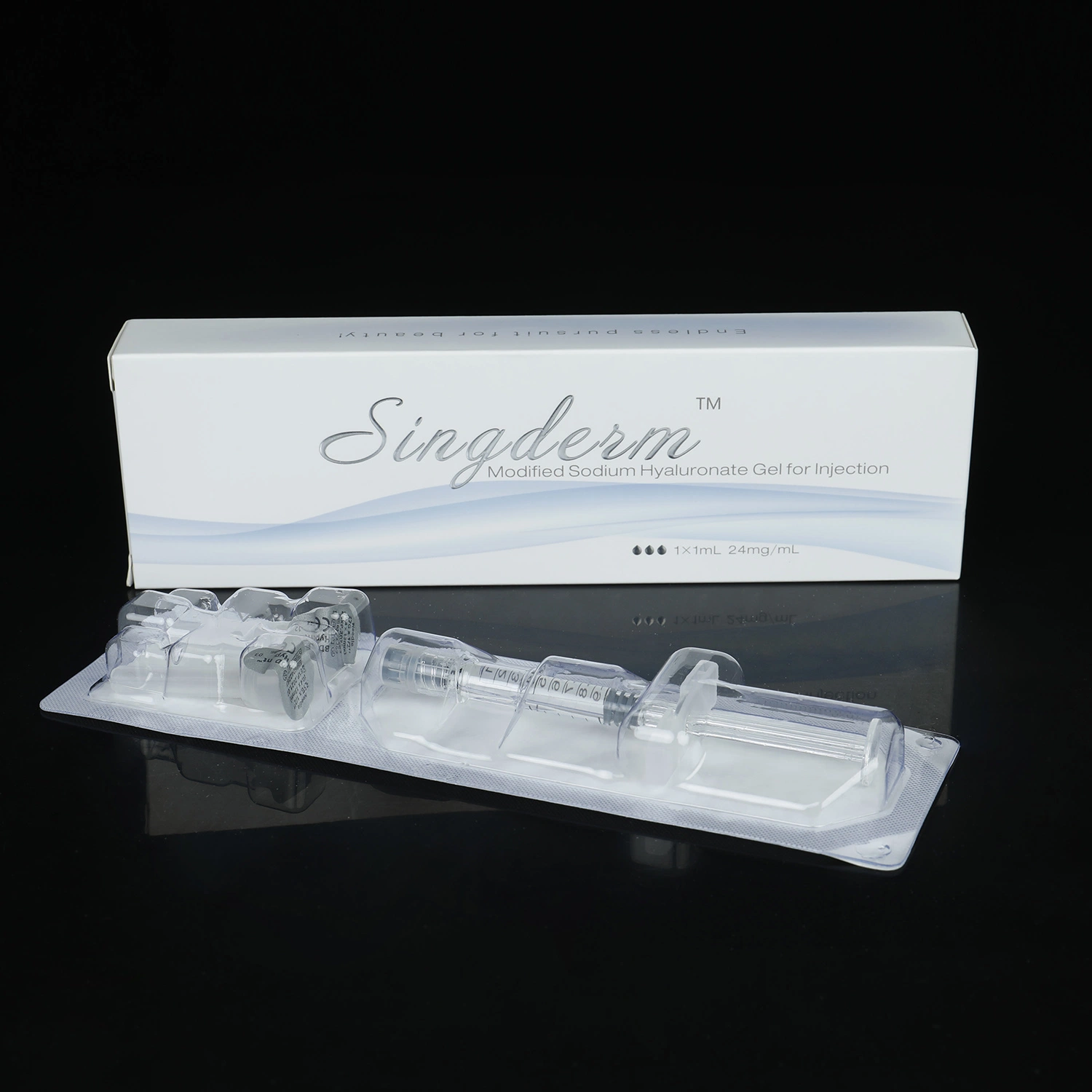 Singderm 1 Syringe in a Box Hyaluronic Acid Sodium Hyaluronate Gel for Injection with QS