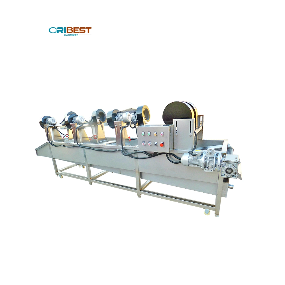 Low Energy Fried Food Oil Removing Machine Air Drying Line