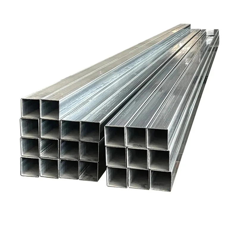 Building Material Hot DIP Chemical Industry ASTM A36 S235jr S355jr Ss400 Rectangular Square Oiled Tube Gi Zinc Coated Galvanized Steel Pipe