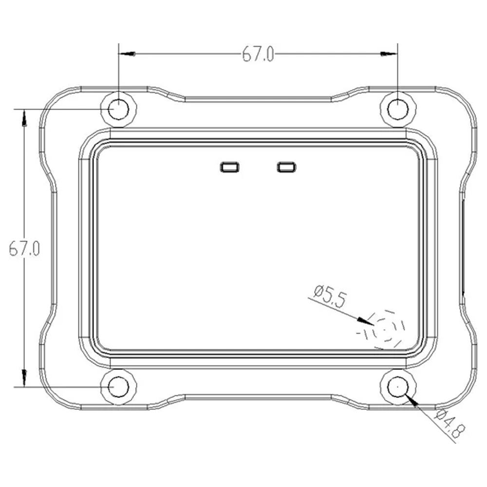 Barrera Puerta Seguridad Radar Detector de vehículos coche sensor para recto Barrera