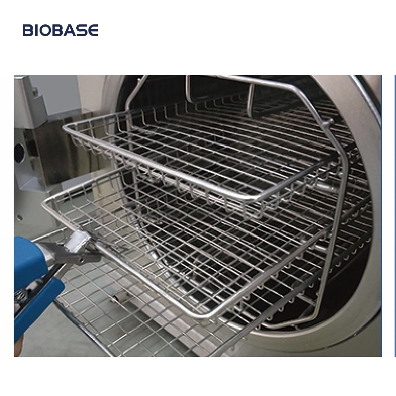 La Mesa Biobase Autoclave Clase B Venta caliente 18L pequeña Volum con precio de fábrica