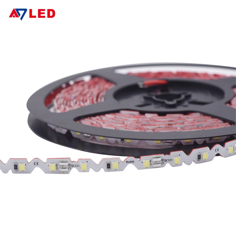 Um 360 Grad faltbare DC12V S Form biegsfähige Zig Zack LED Streifen 72LEDs/M 7,2W 2835 LED-Streifen-Licht für Sign Channel Brief