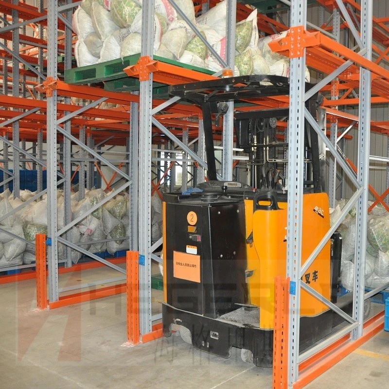 Industrial Warehouse Storage Rack Drive in Pallet Racking System