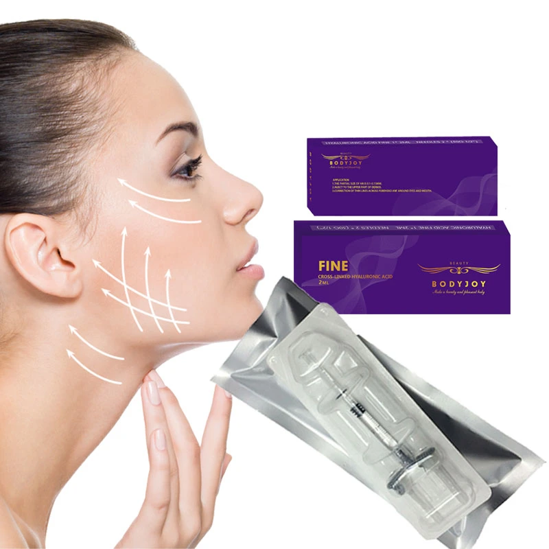 Beauty 2ml Injectable Hyaluronic Acid Dermal Filler Lips Cheeks Injections Deep Gel