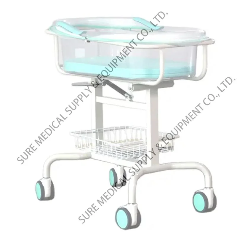 Высококачественный регулируемый ABS Hospital Newborn Baby Crib