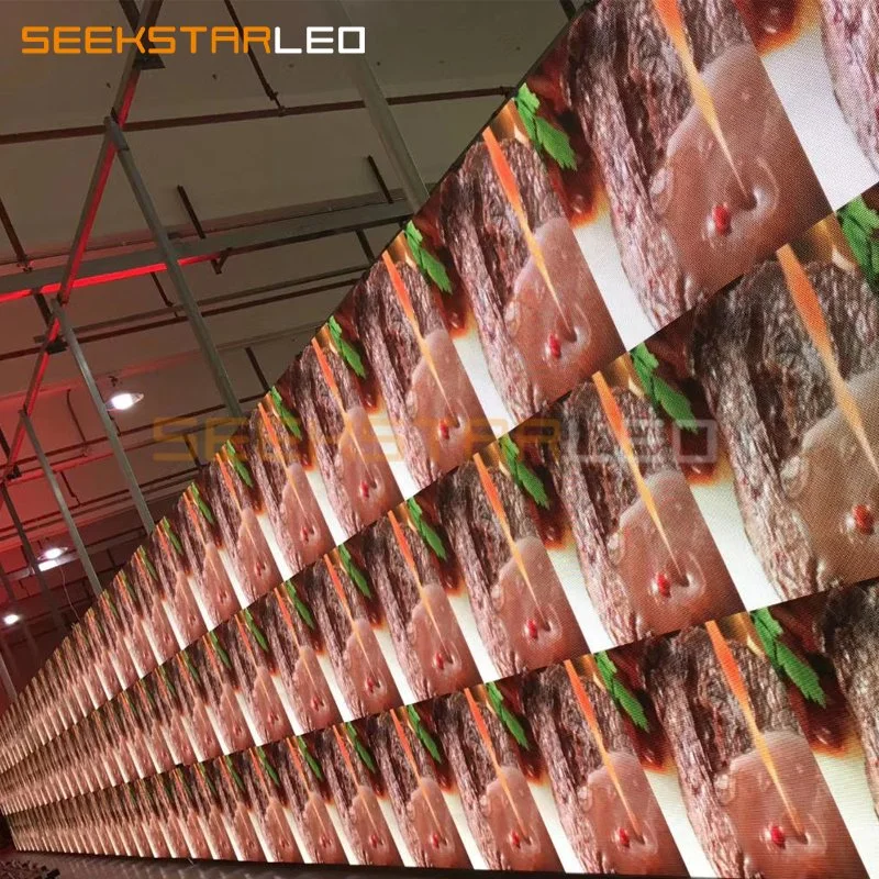 شاشة عرض حائط فيديو LED بحجم 500X500 مم من الألومنيوم خفيف الوزن 500 × 1000 مم للمرحلة