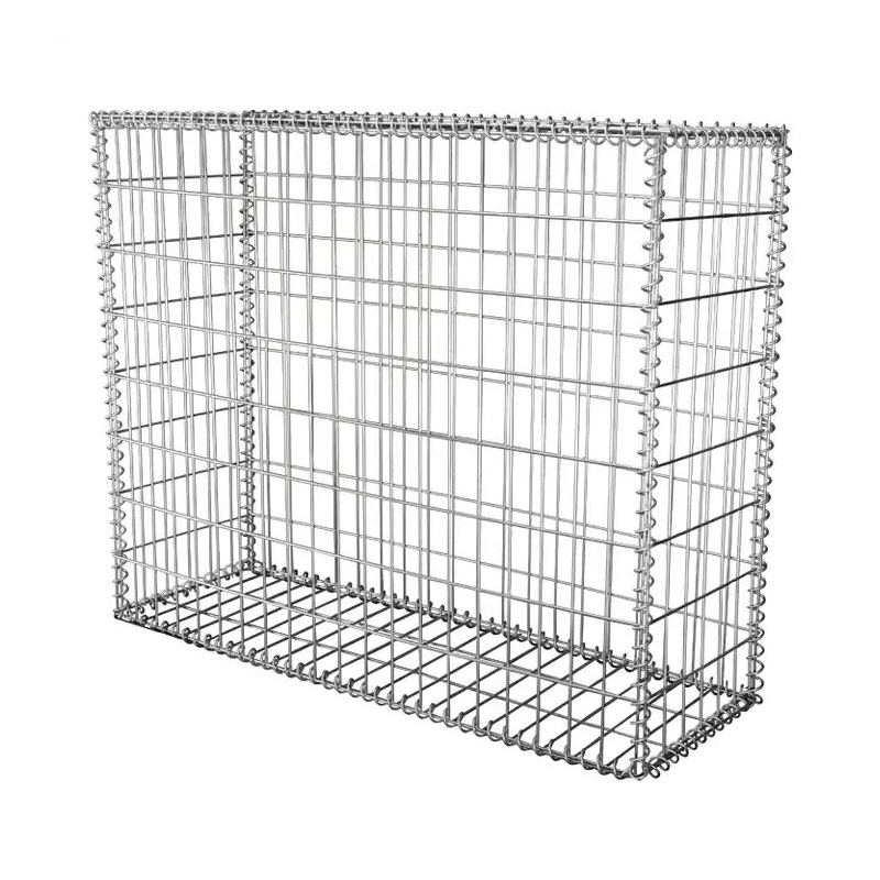 Welded Wire Mesh Galvanized Steel Garden Fence Gabion Stone Baskets Box