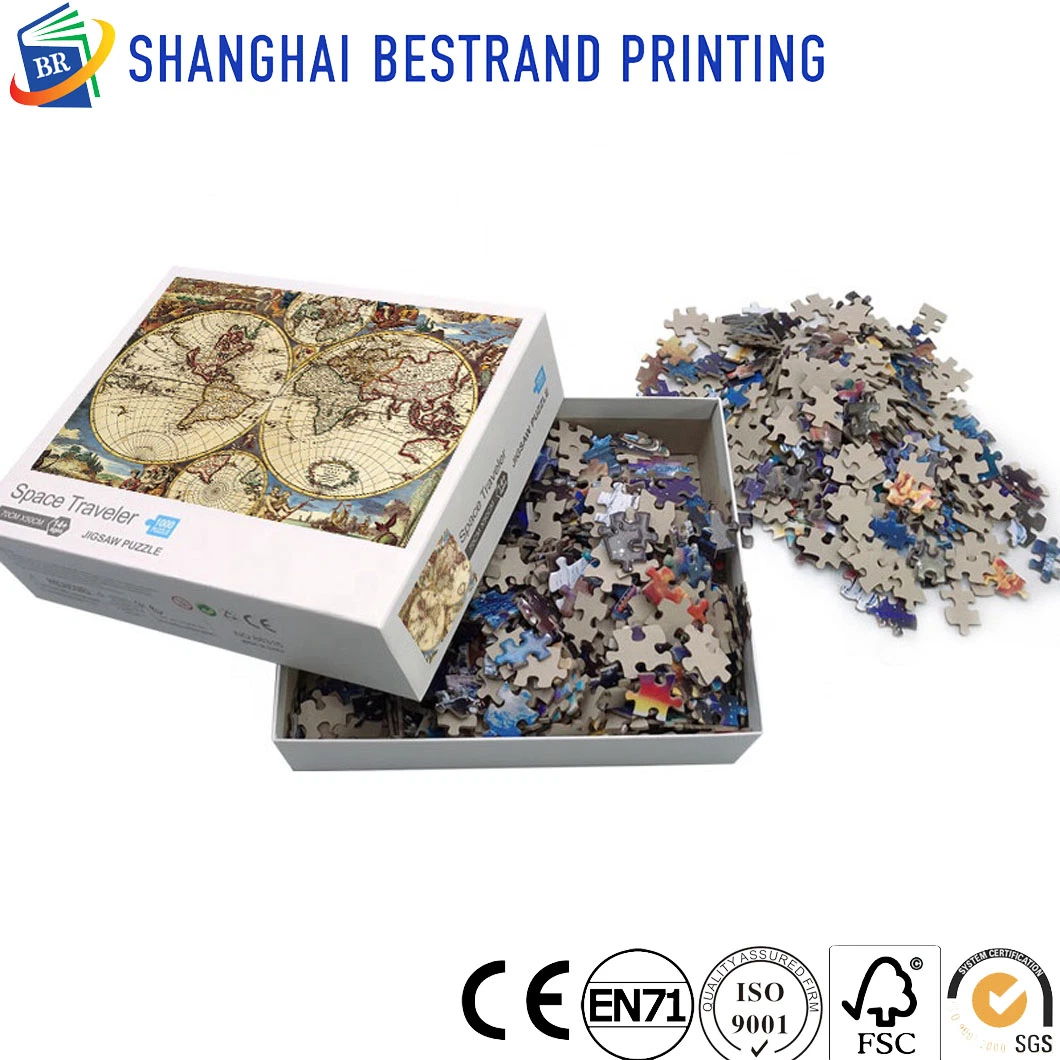 High quality/High cost performance  Cheap Personalize Toy Puzzle Printing in Fancy Color