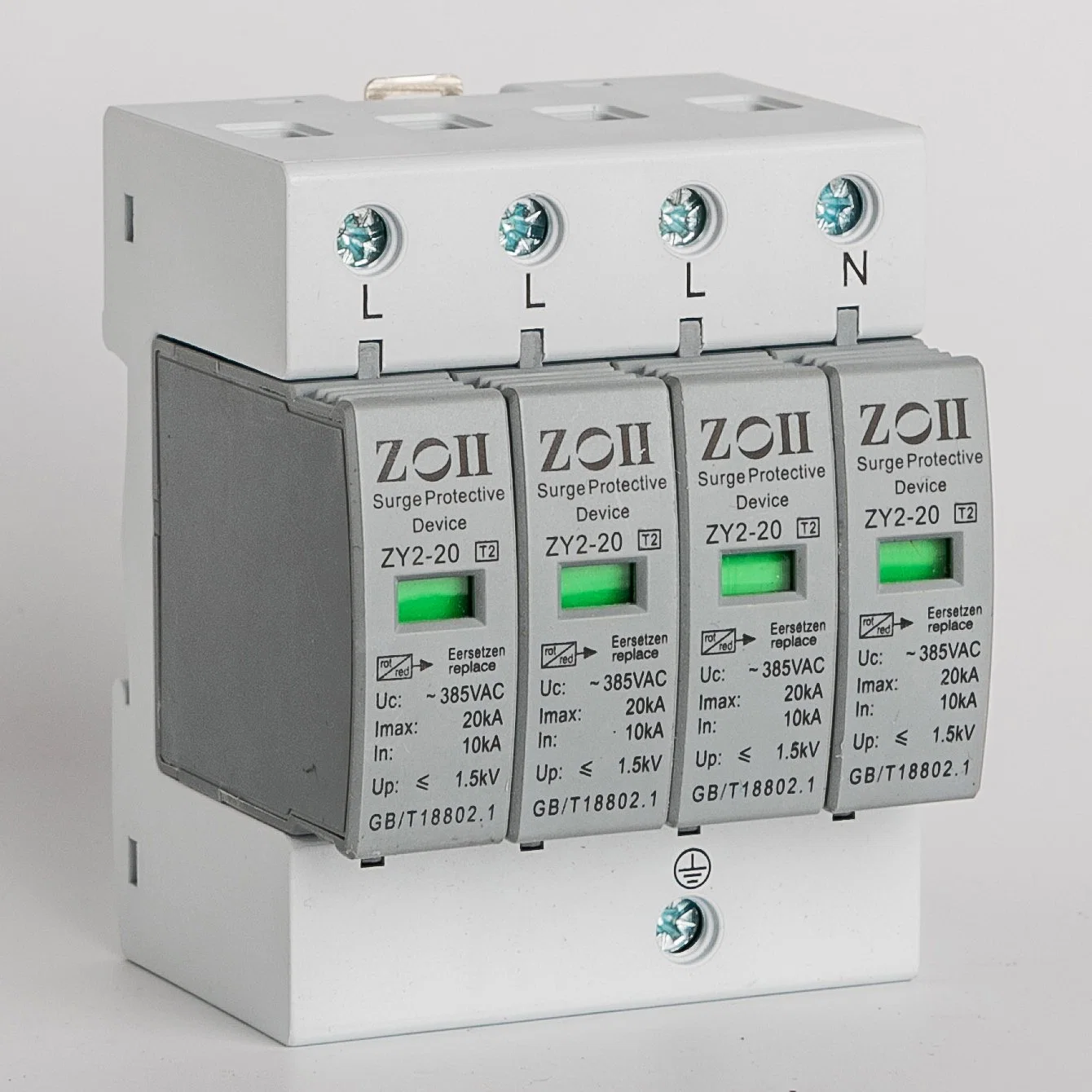 Electrical 4 Pole 275V Surge Protector