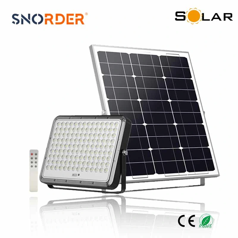 OEM Wholesales Solar Panel Powered 300W Solar Flood Light LED Beleuchtung mit CE RoHS