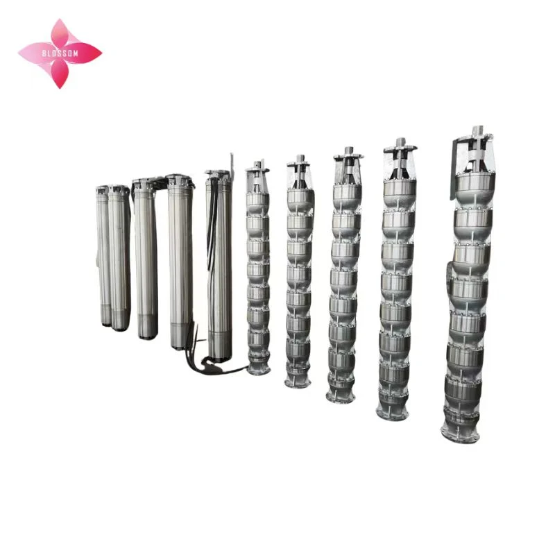 AC Electric Stainless Steel Deep Well Pressure Submersible Screw Centrifugal Water Pump