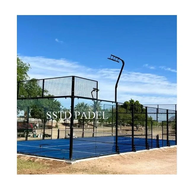 Professionelle Paddel Courts 2023 Panorama Padel Court