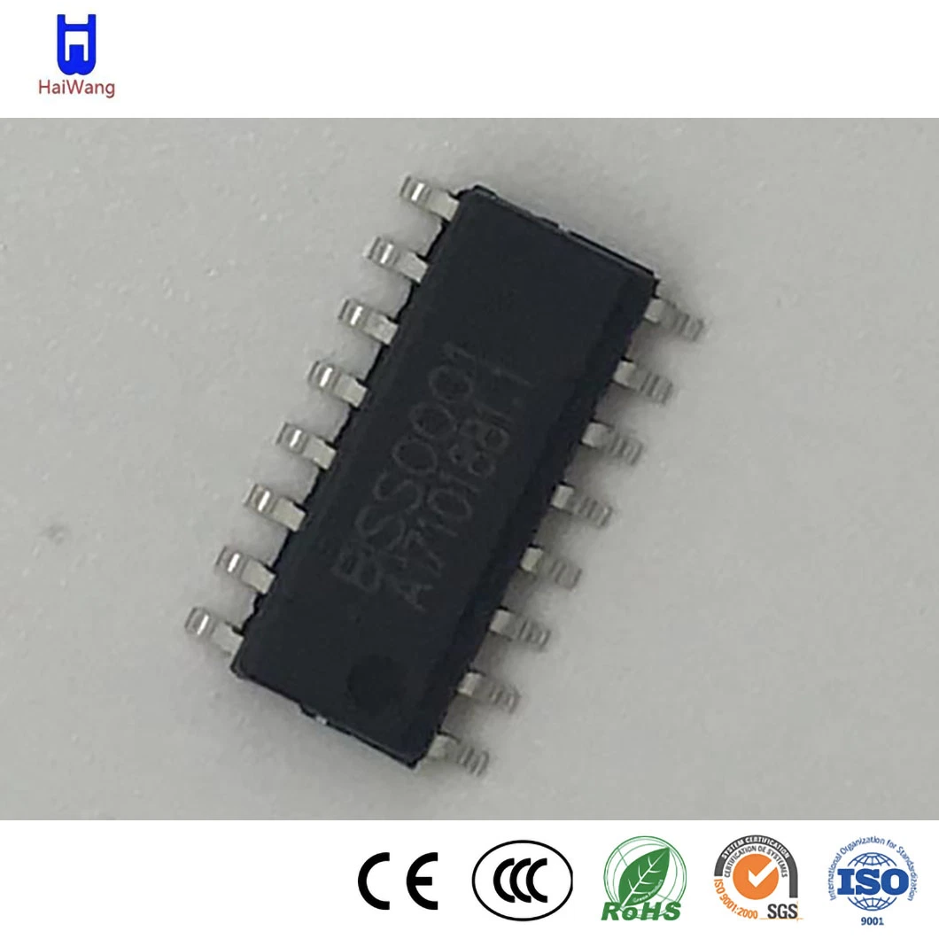 Haiwang Integrated Circuit Biss0001 Electronic Components Low Price Sensor IC شريحة معالج إشارة الأشعة تحت الحمراء الحثية المتكاملة في الصين Biss0001 Factory