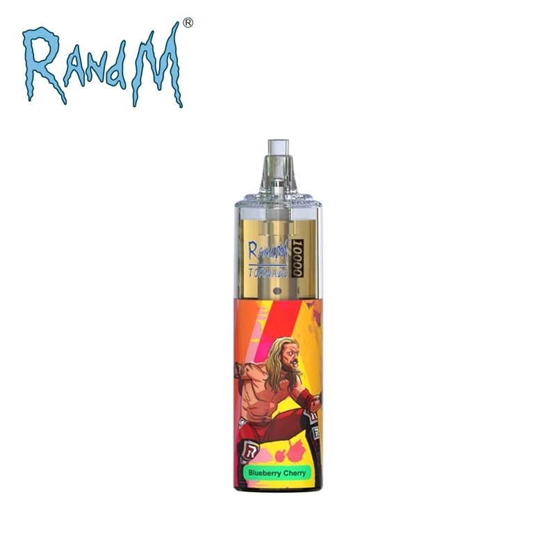 Randm Vome Monster 10000bouffées Cigaretters Dernivins E-puff 10K 20ml Vape 850mAh Batterie Rechargeable e-cigarette de la bobine de maillage Vape jetables