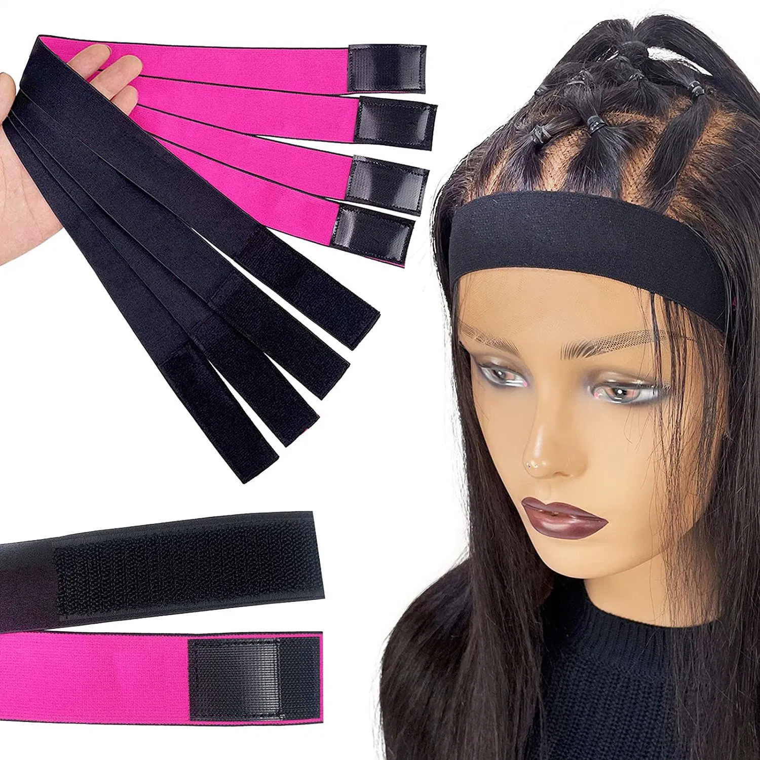 Hair Melt Band Hair Velcro for Fixing The Tightness of Hair