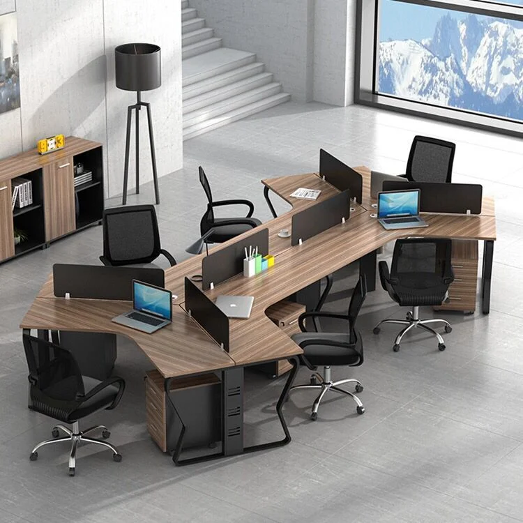 (SZ-WSA011) Green Office Staff Desk 4 People Office Workstation