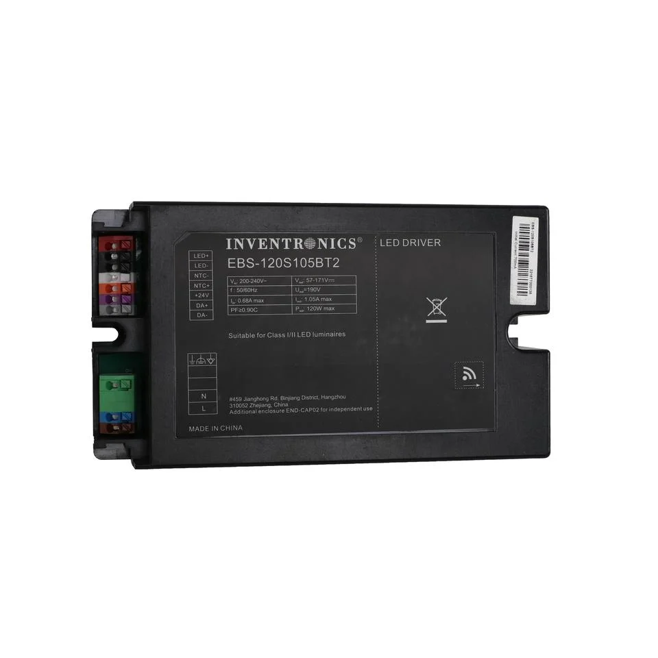 120W Dali-2 and D4I Certified Inventronics LED Driver with Adjustable Output Current with NFC Power Supply