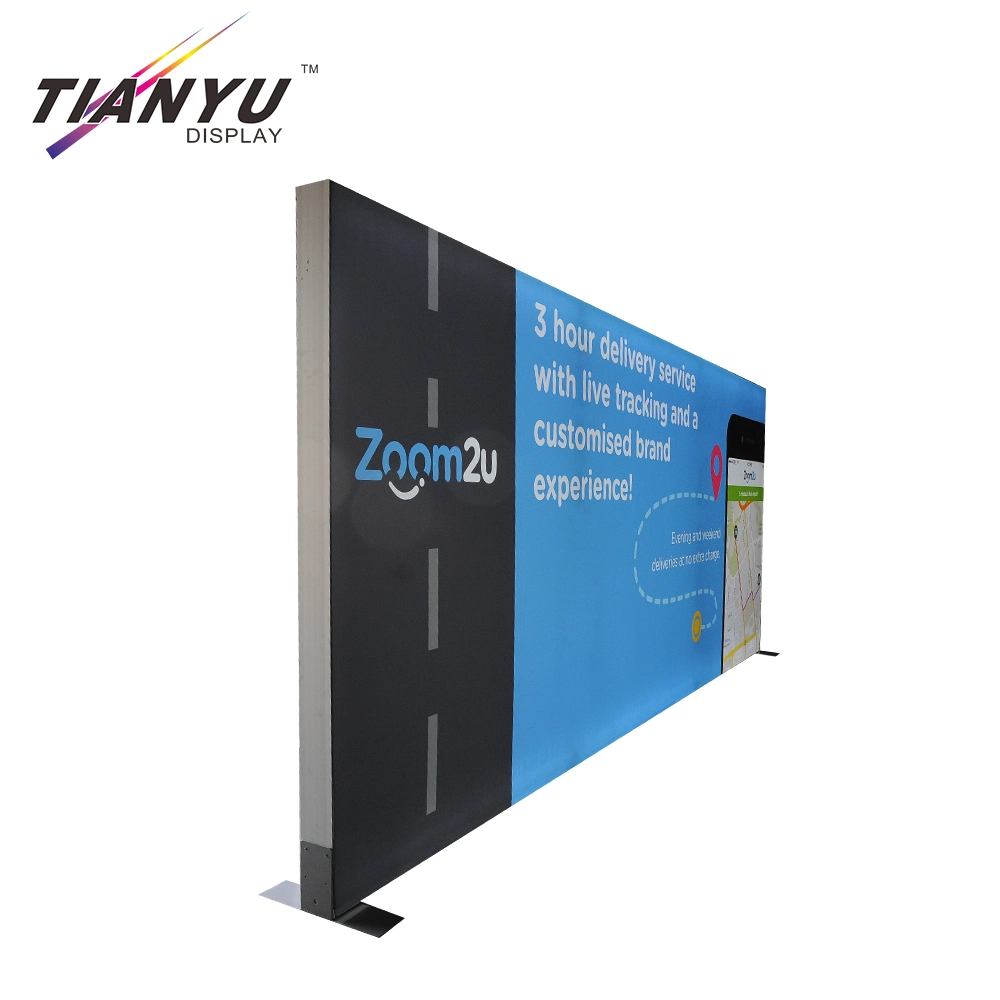 Single Sign Trade Show Ceiling Advertising LED Hanging Light Box.