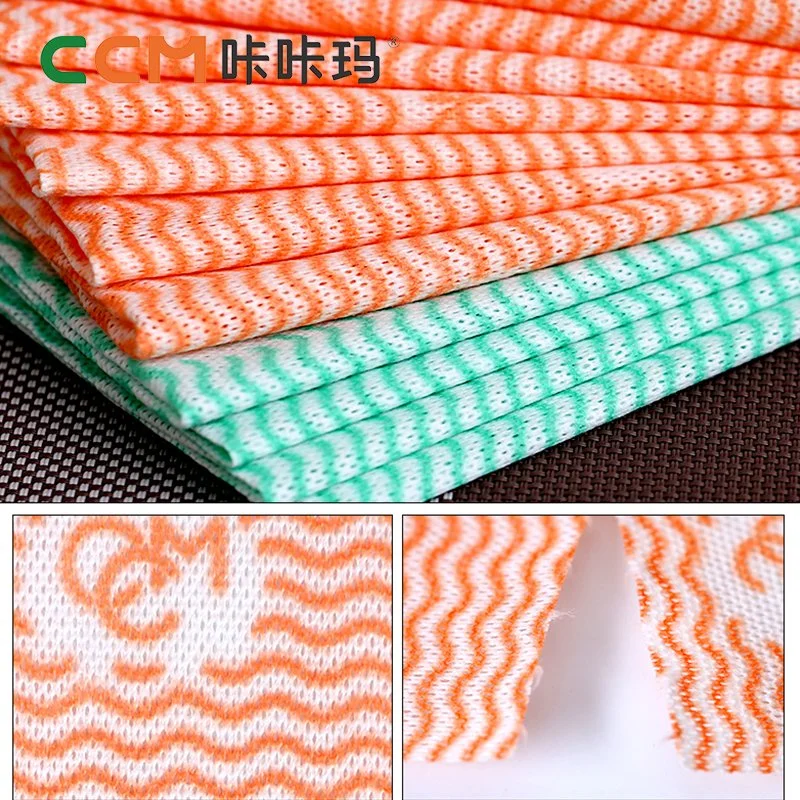 Reusable Kitchen Lazy Rags Washable Kitchen Paper Thickened Wet and Dry Dish Cloth