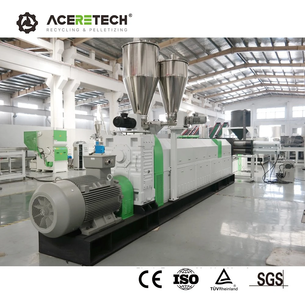 BV Factory PP PE Film Water Ring Pellet Recycle Machine Production Line