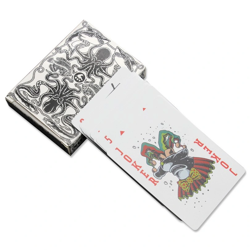 سعر المصنع أفضل جودة بطاقة بوكر لعبة تصميم الشعار المخصص بطاقة لعبة البوكر للبيع الساخن لعب البطاقات