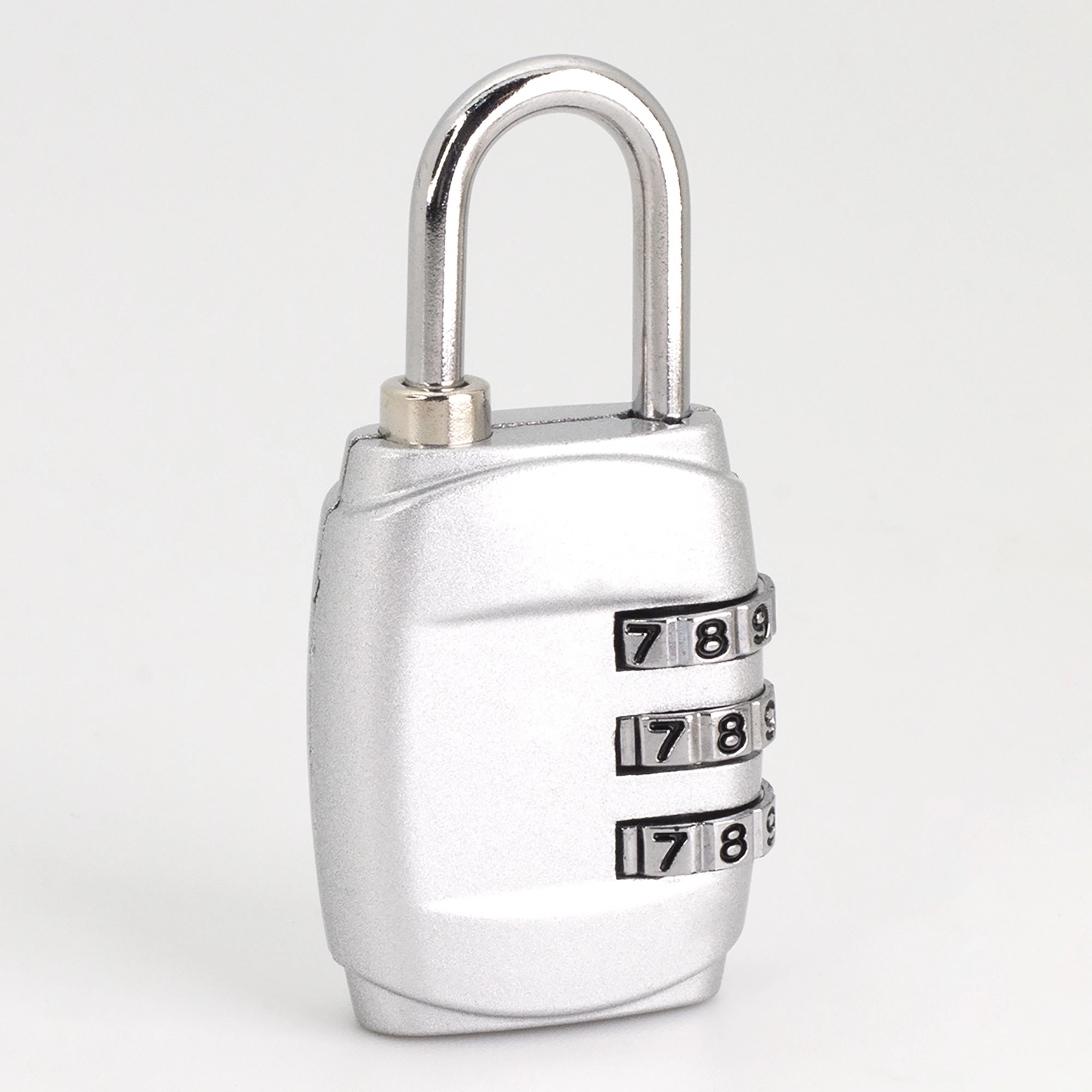 30mm Security Padlock with 3 Digits Password Reset Zinc Alloy Combination Padlock