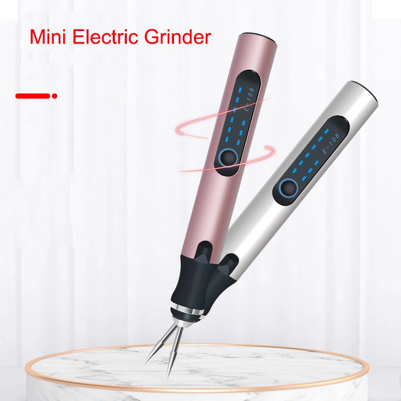 Multi-Functional Hardware Tools Nail Carving Polishing Machine 10W Mini Electric Grinder