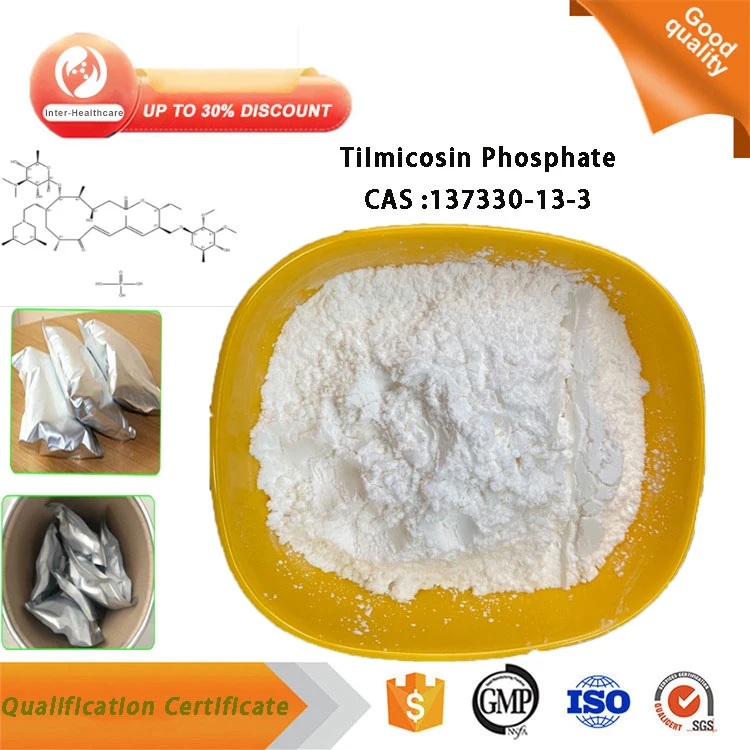 Poudre de phosphate de Tilmicosine de qualité supérieure cas 137330-13-3 Tilmicosin Phosphate