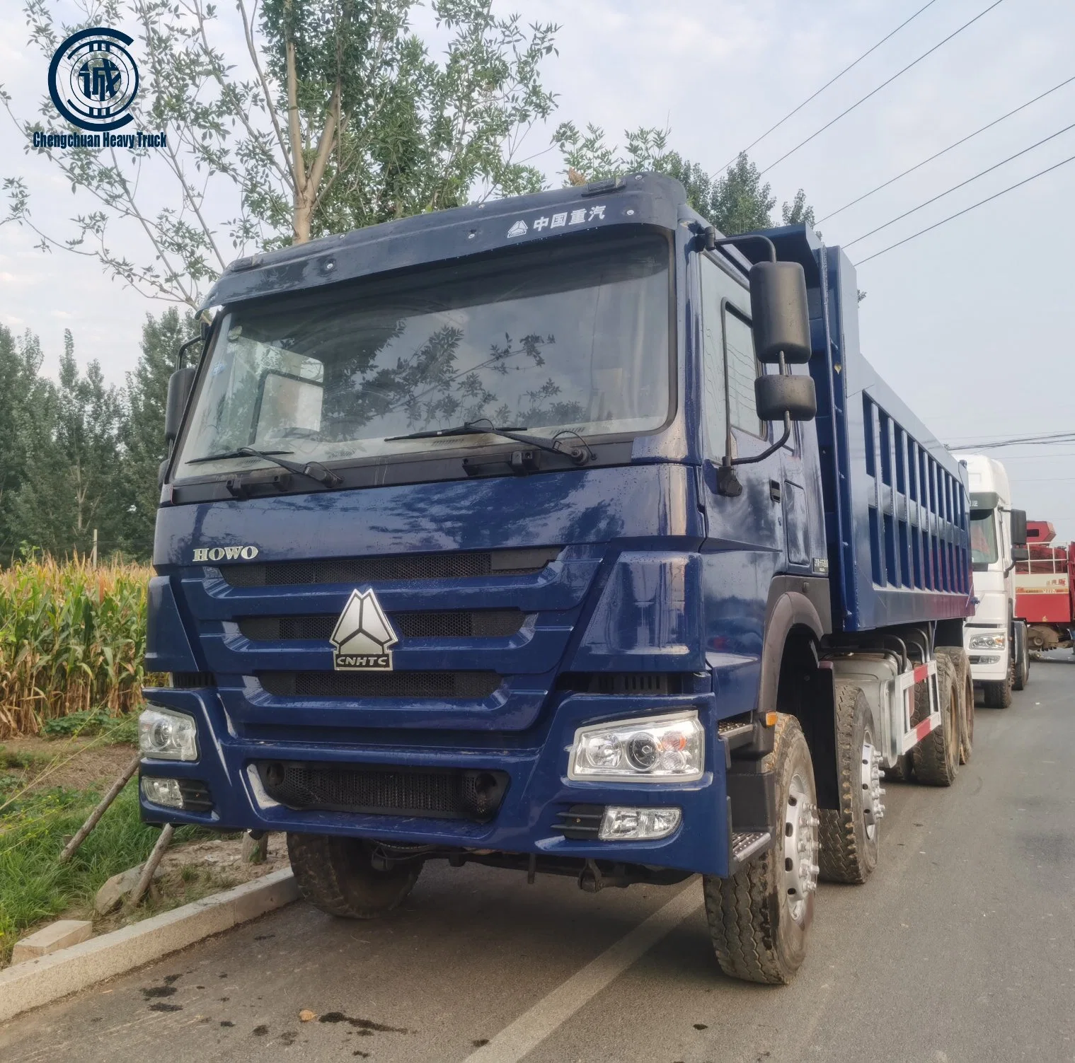 High Cost-Effective 8X4 Used Dump Truck HOWO Sinotruk 12 Tires Market for Africa Good Quality and Best Price