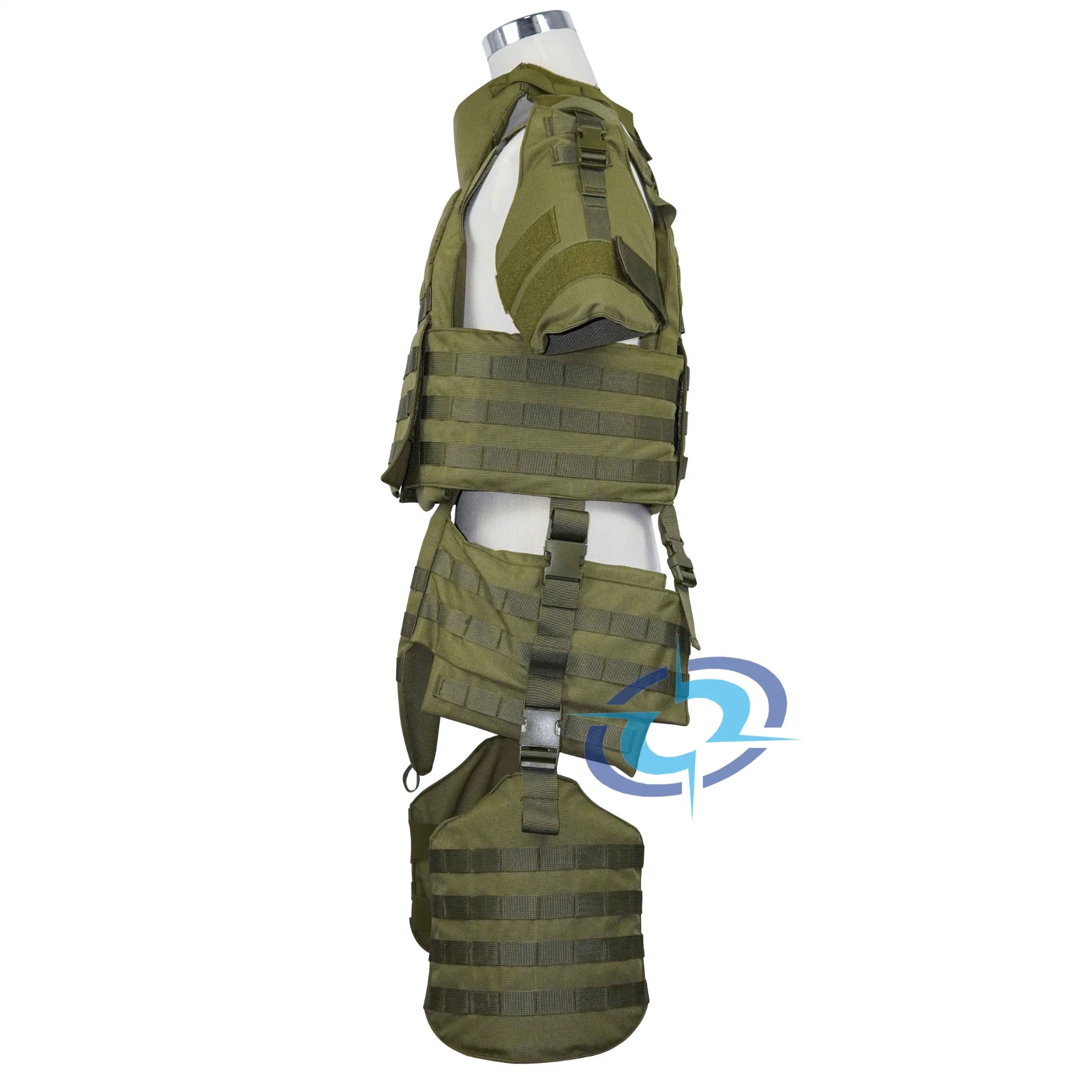 Corpo de proteção total de combate/tático militar da Polícia de Armor da NIJ IV Guarda o colete à prova de salpicos de equipamento táctico