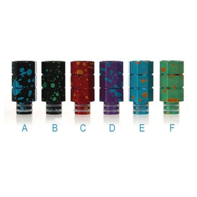 Tous disponibles en résine résine Deisgn 510 810 Driptip porte-parole de l'atomizer Case Mod Vape