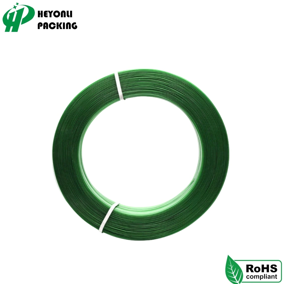 Best Price Chinese Manufacturer of Green Pet Strap Polyester Pet Strapping.
