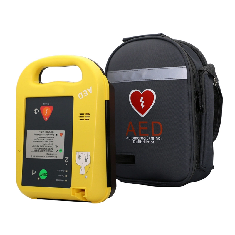 Portable Automated External Defibrillation ECG Monitor and Cardiac Defibrillator