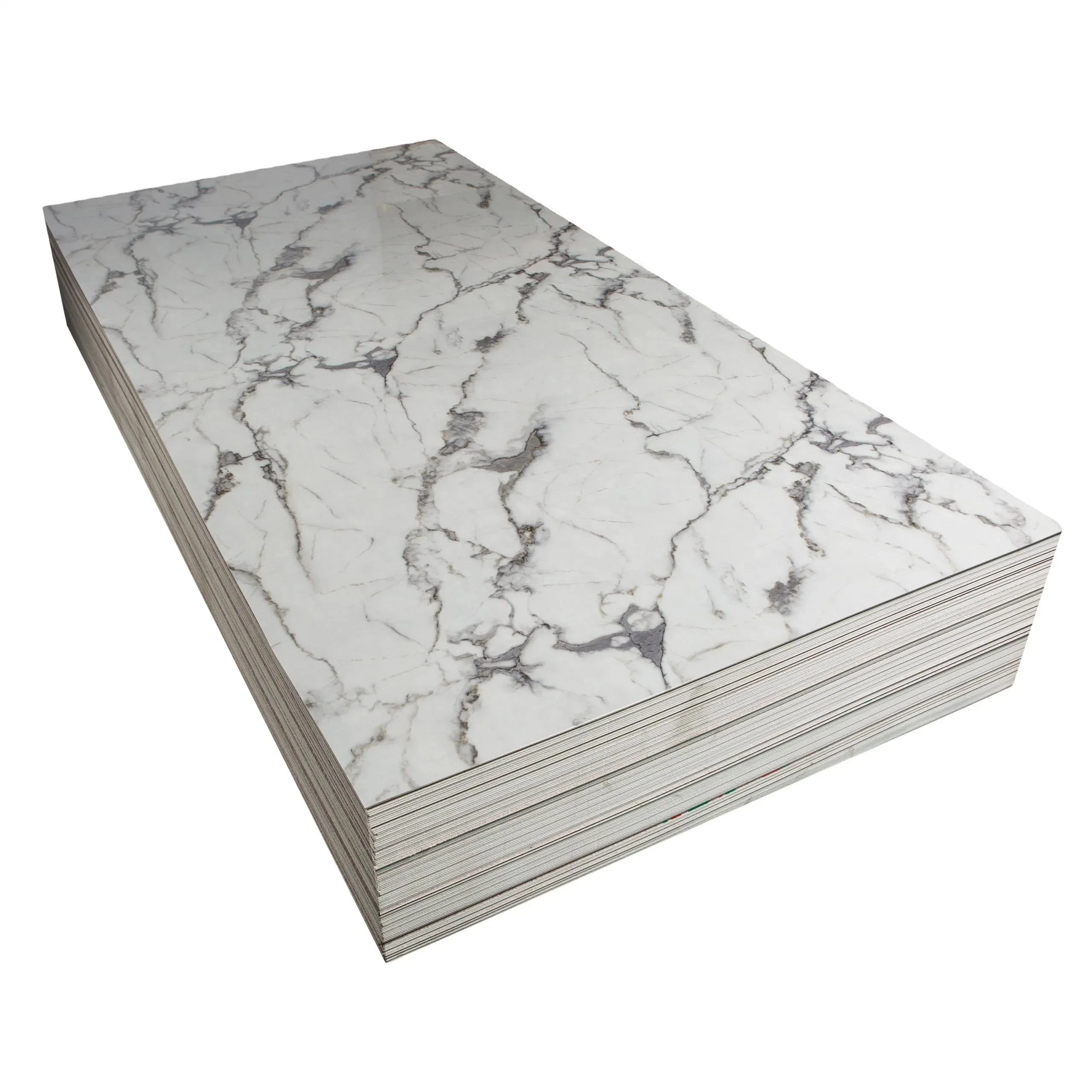 1220*2440mm PVC Marble Sheet UV Wall Panel pour la décoration intérieure